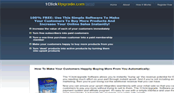 Desktop Screenshot of 1clickupgrade.com